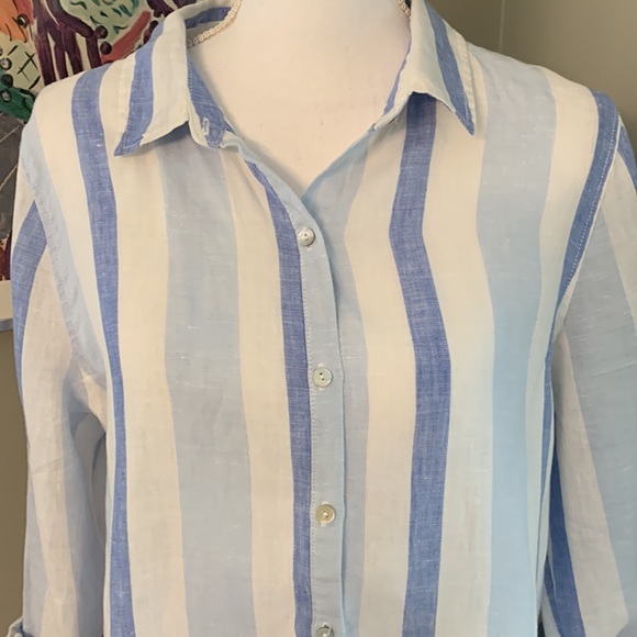 Kenar Linen Shirtdress - Picture 2 of 9